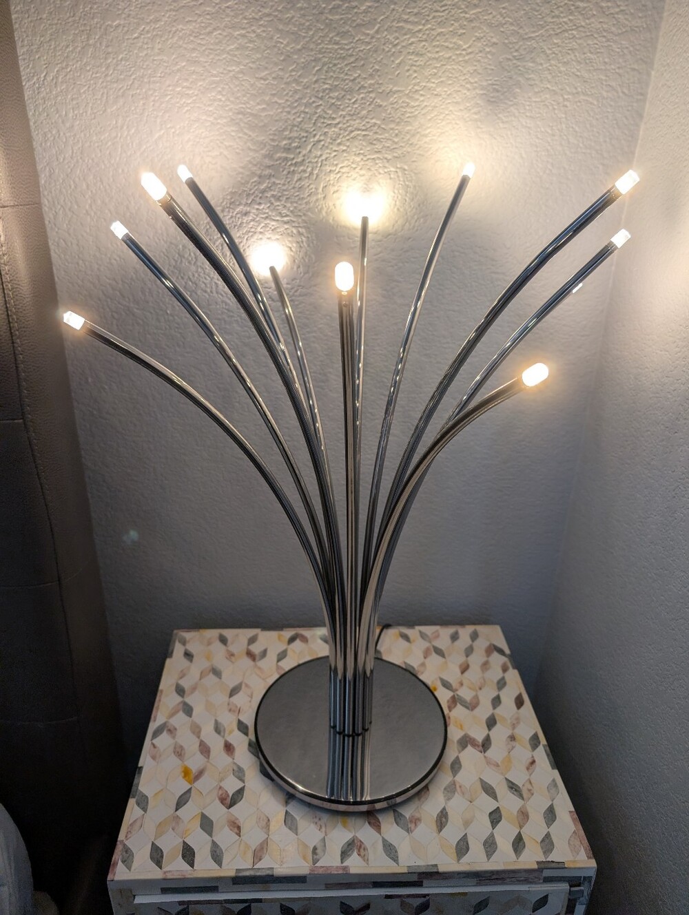 IKEA Hovnas Chrome Lamp